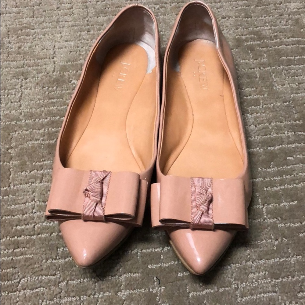 J crew bow shoes